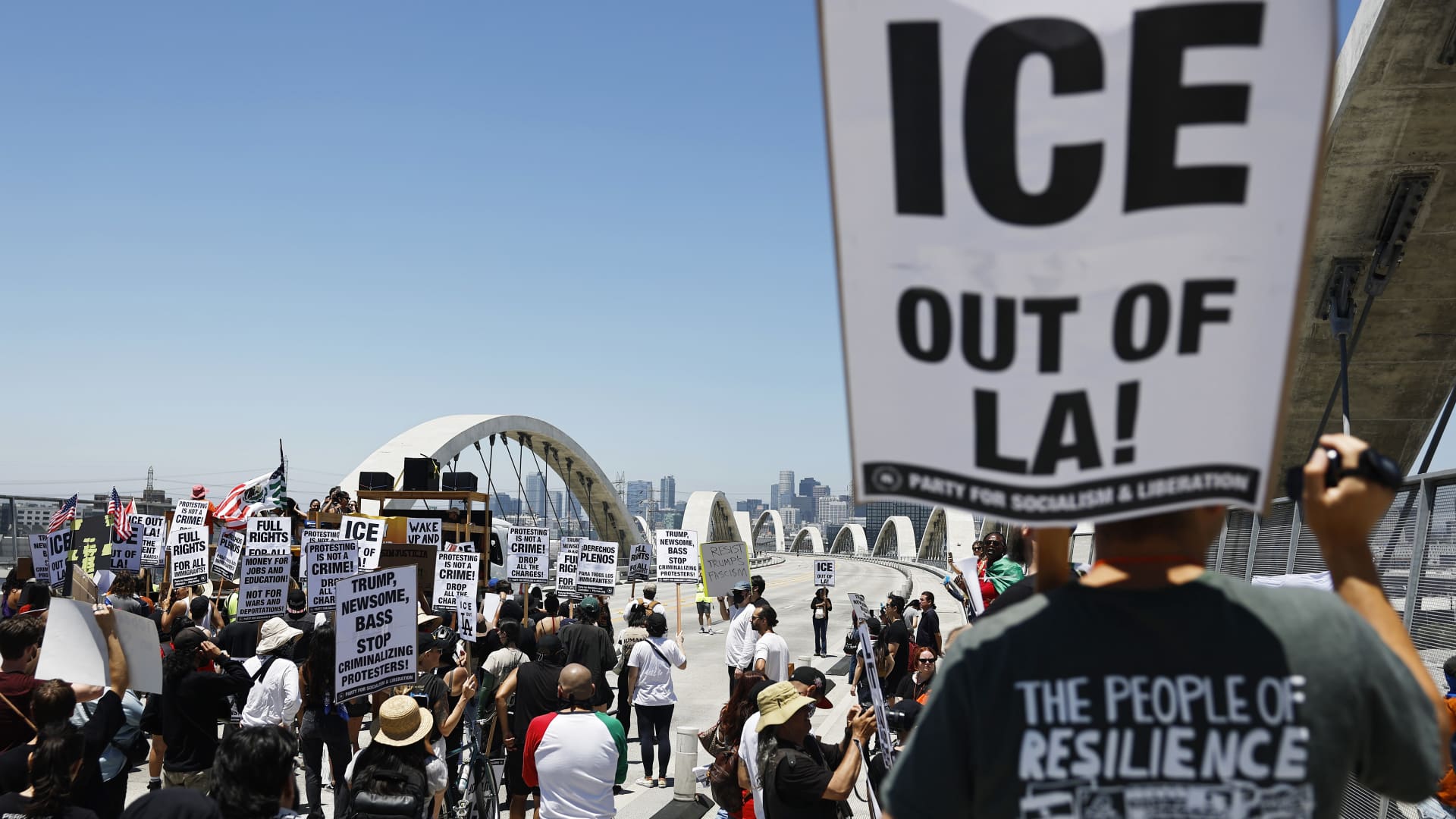 Trump choose immigration stops, arrests in California